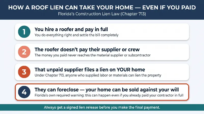 How a roof lien can take your home -- full size