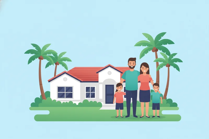 Florida home with homestead exemption