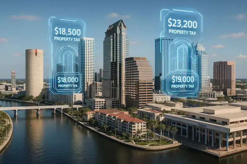 Tampa properties each have different property tax rates based on their municipality
